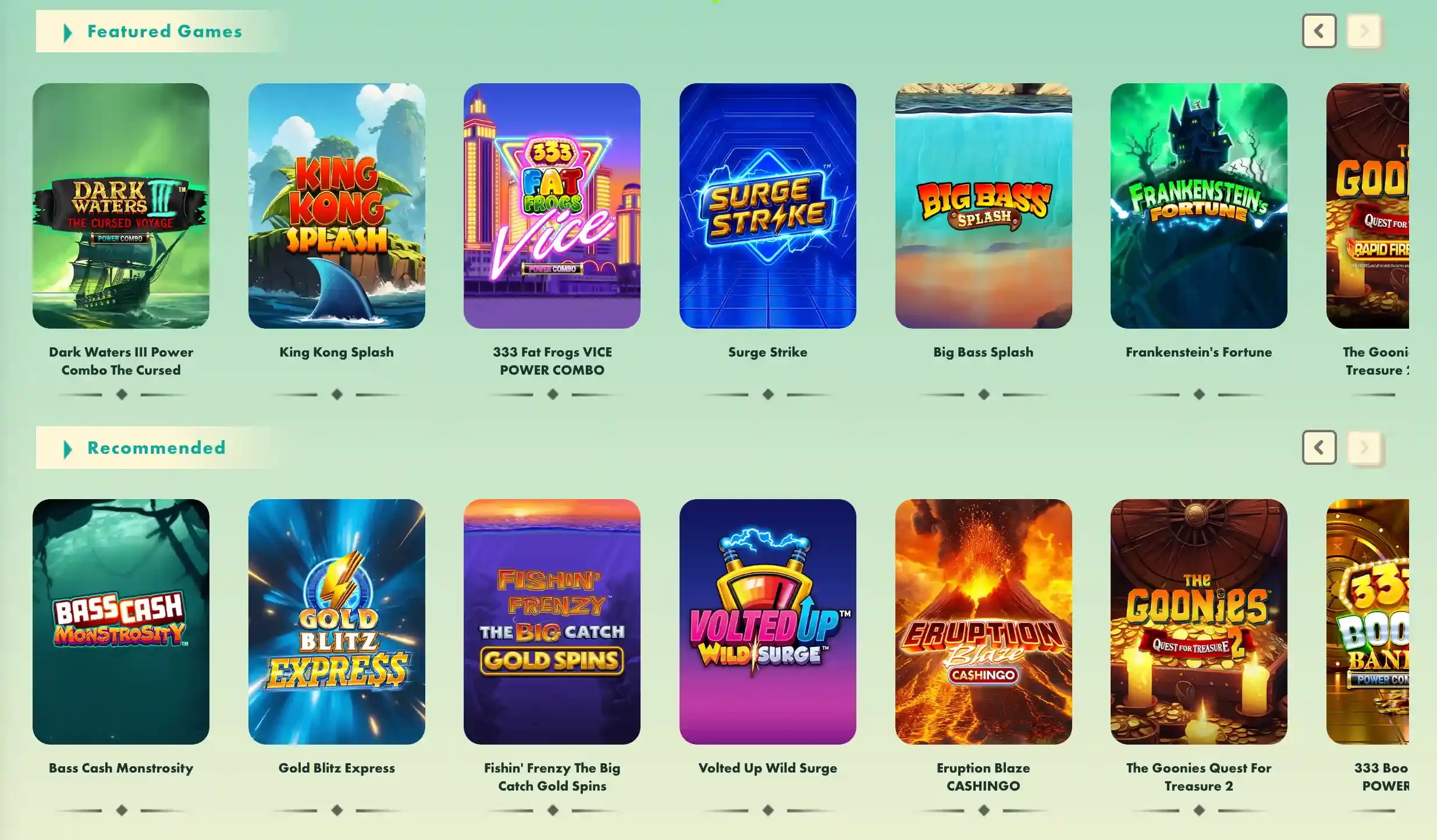 777Casino games screenshot.webp