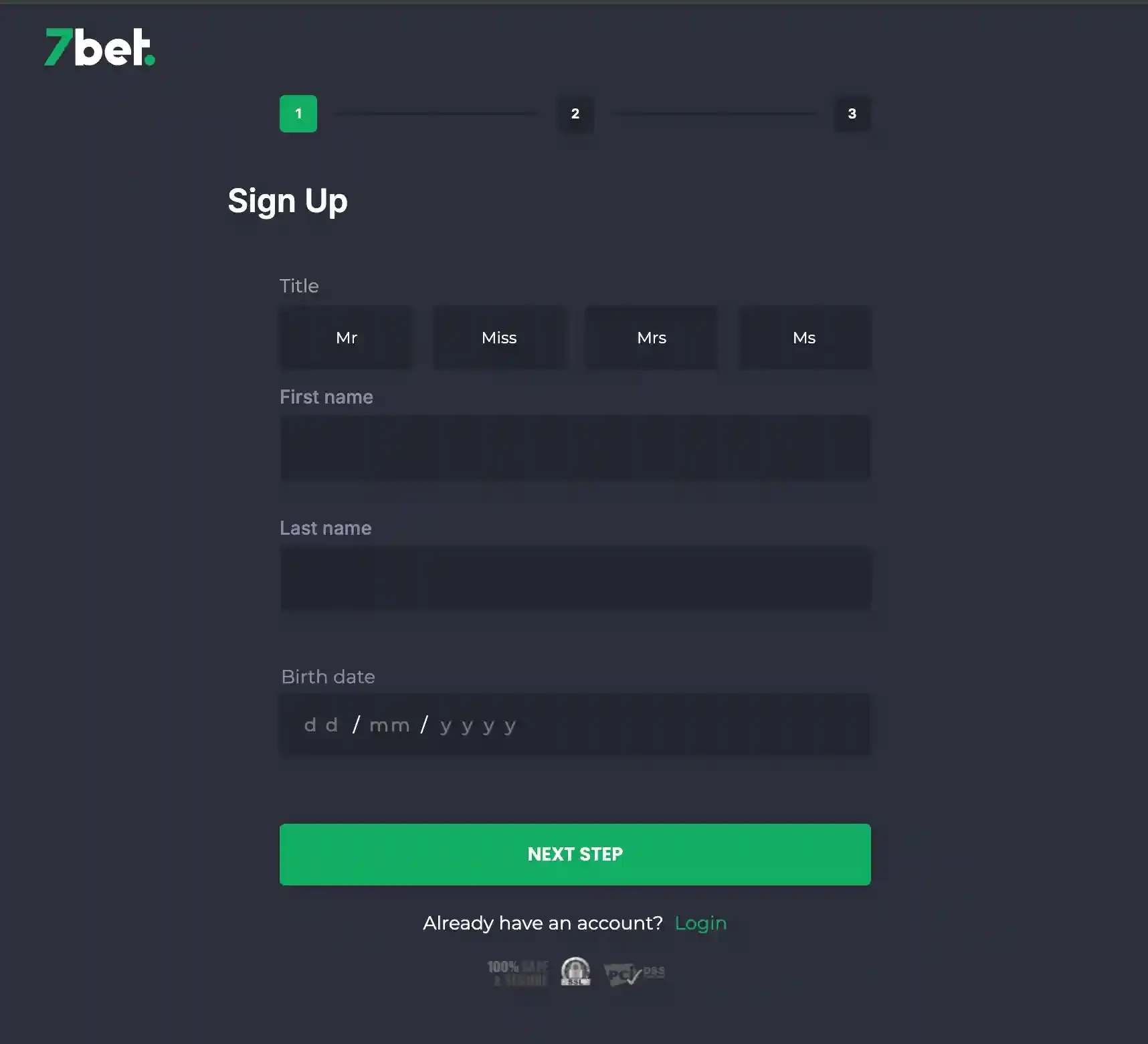 7bet join screenshot.webp