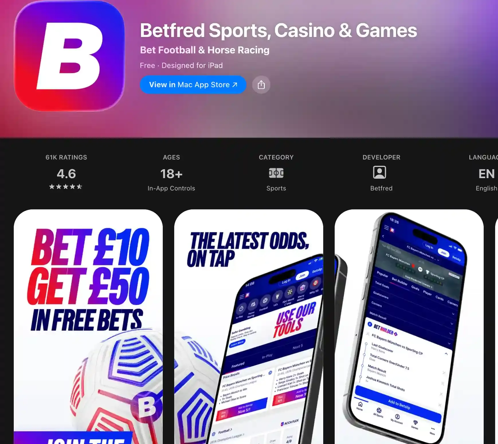 BetFred app screenshot.webp