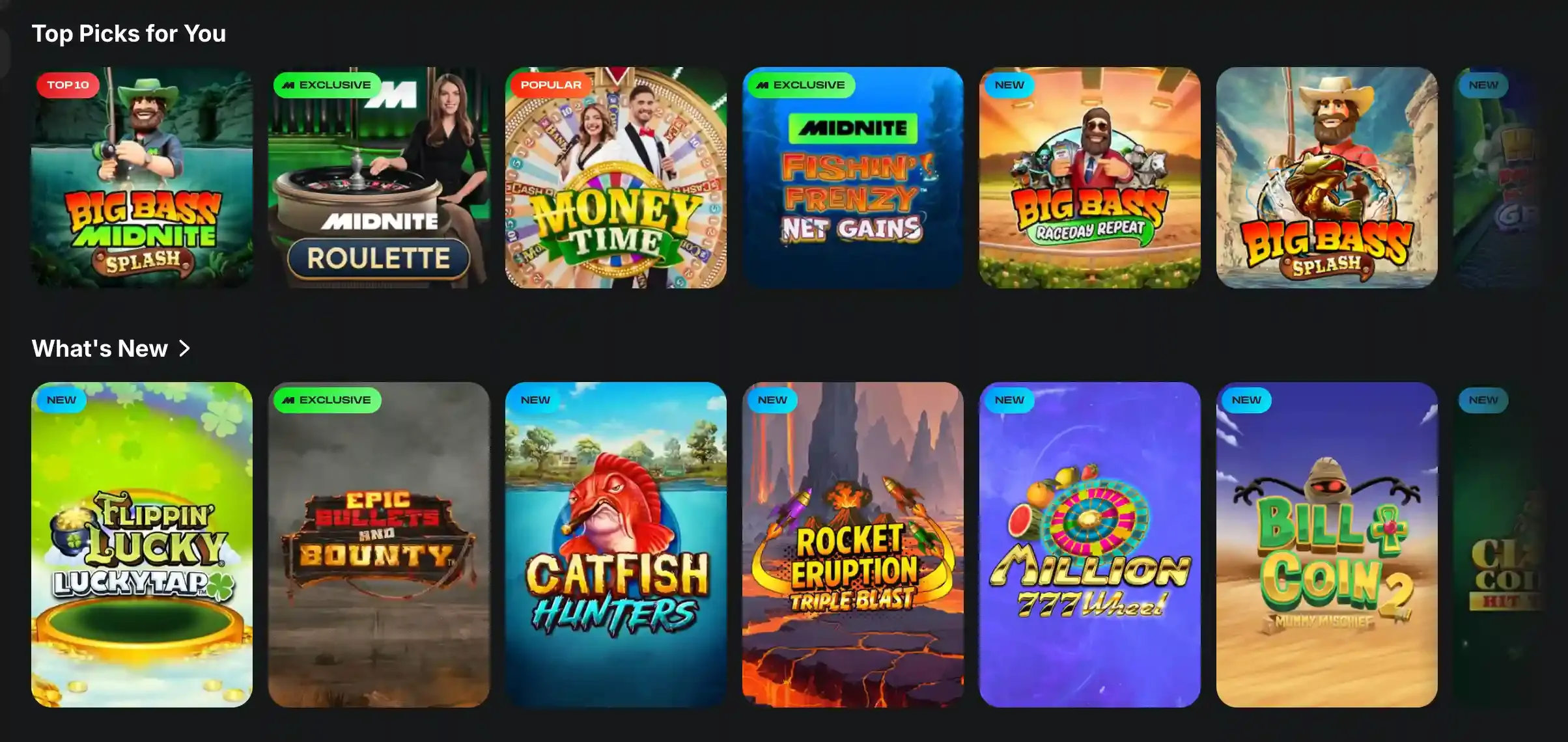 Midnite games screenshot.webp