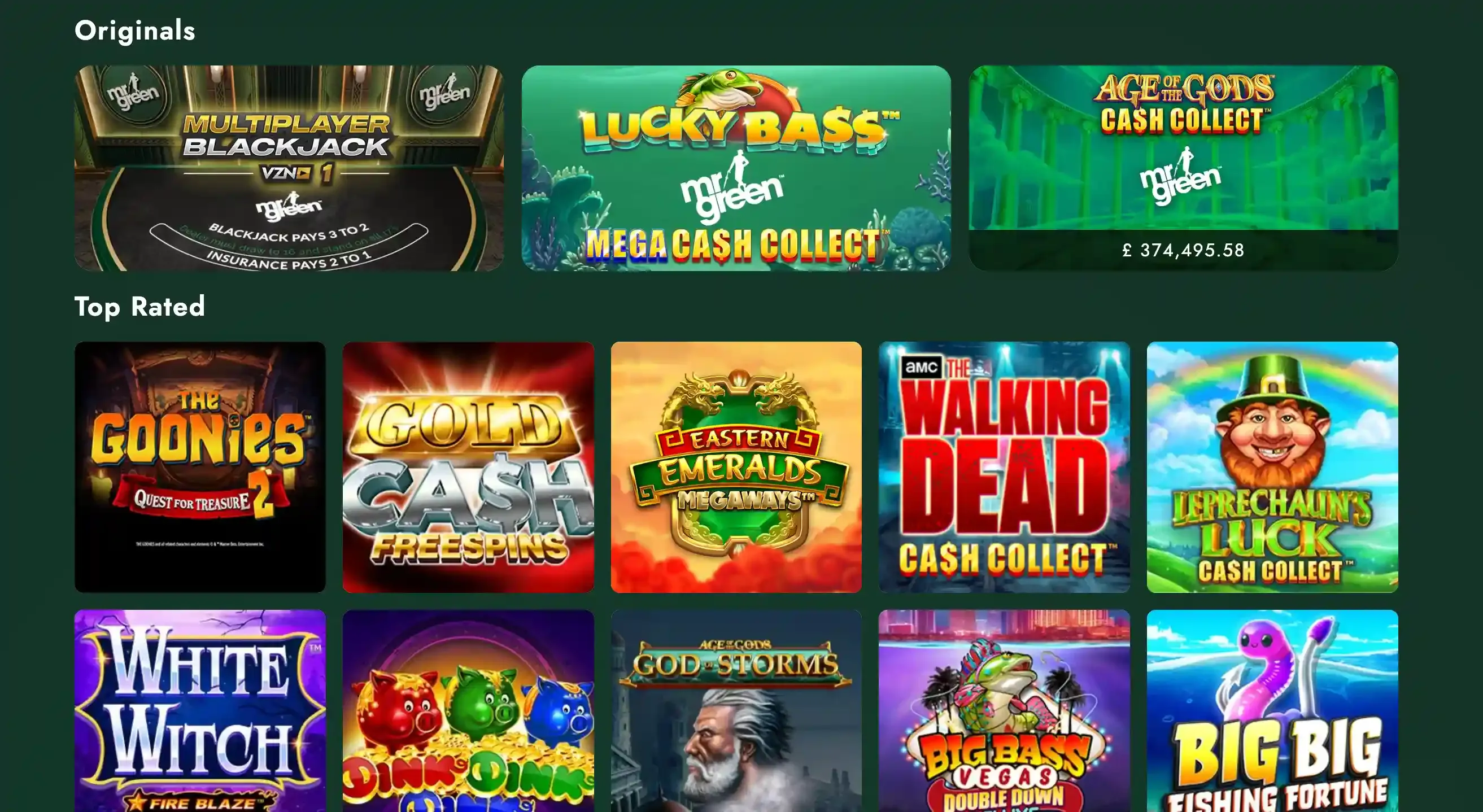 Mr Green games screenshot.webp