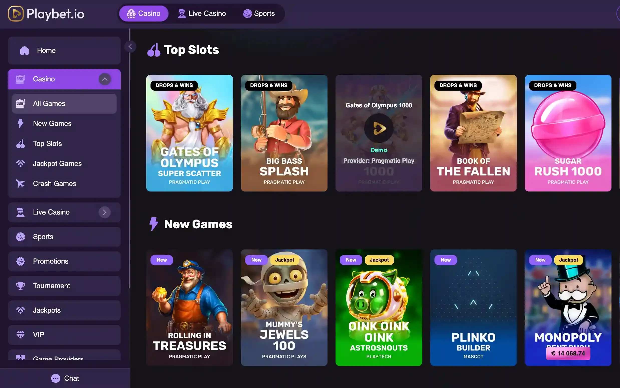 PlayBet games screenshot.webp