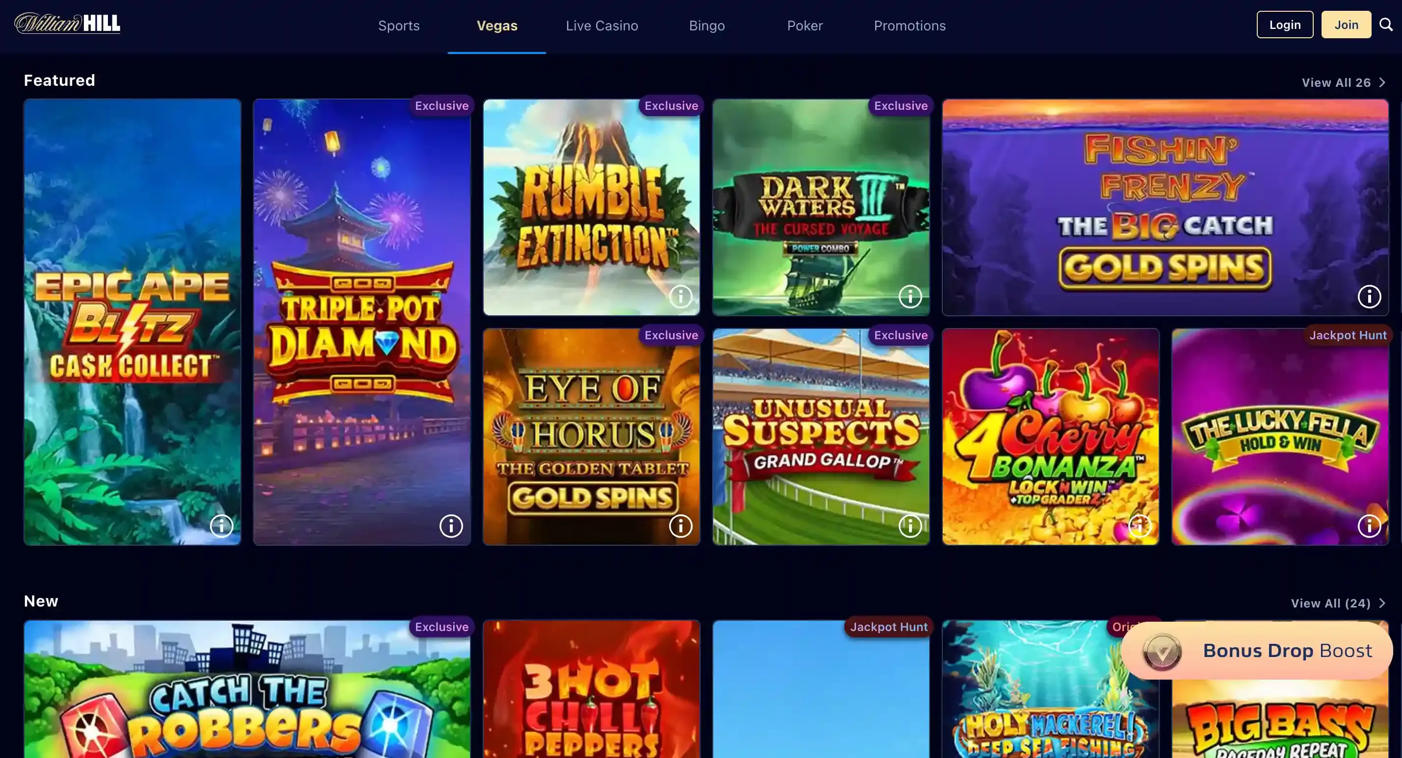 William Hill games screenshot.webp